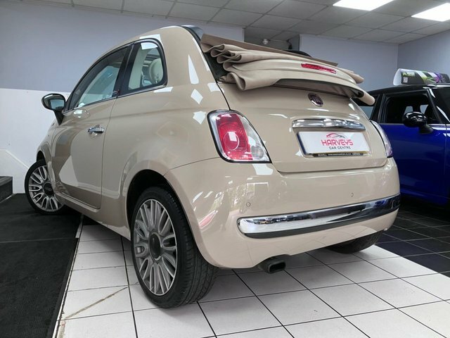 Fiat 500C Convertible White #30