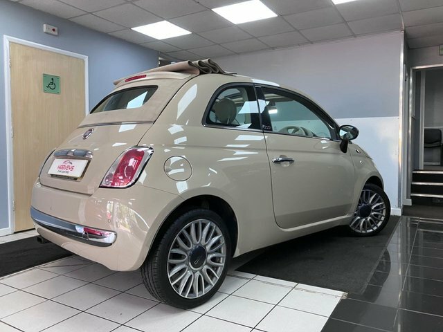 Fiat 500C Convertible White #40