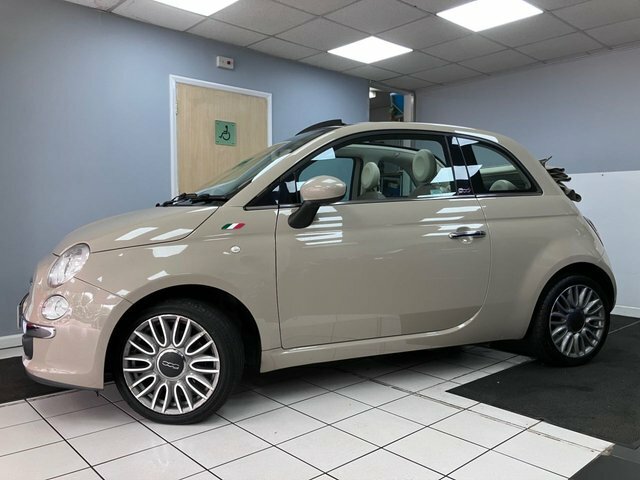 Fiat 500C Convertible White #23