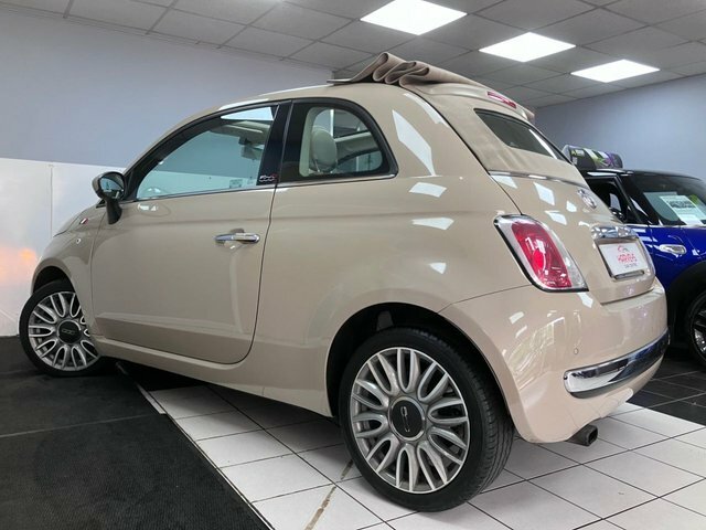 Fiat 500C Convertible White #29