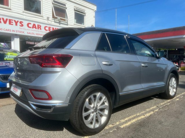 Volkswagen T-Roc 1.5 Tsi Style Suv Dsg Euro 6 S S 150 LJ24ECE Silver #6
