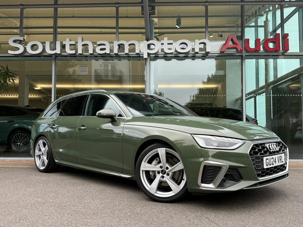 Audi A4 S Line Green