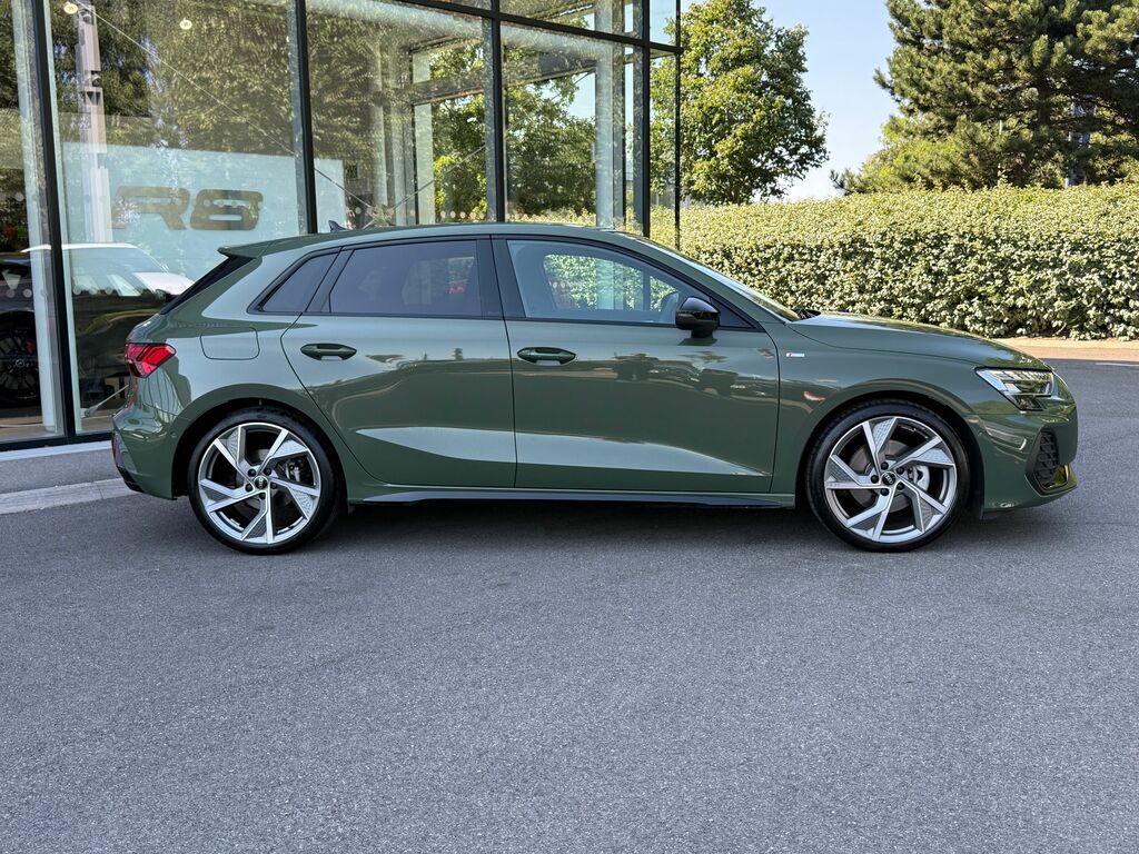 Audi A3 Black Edition Green