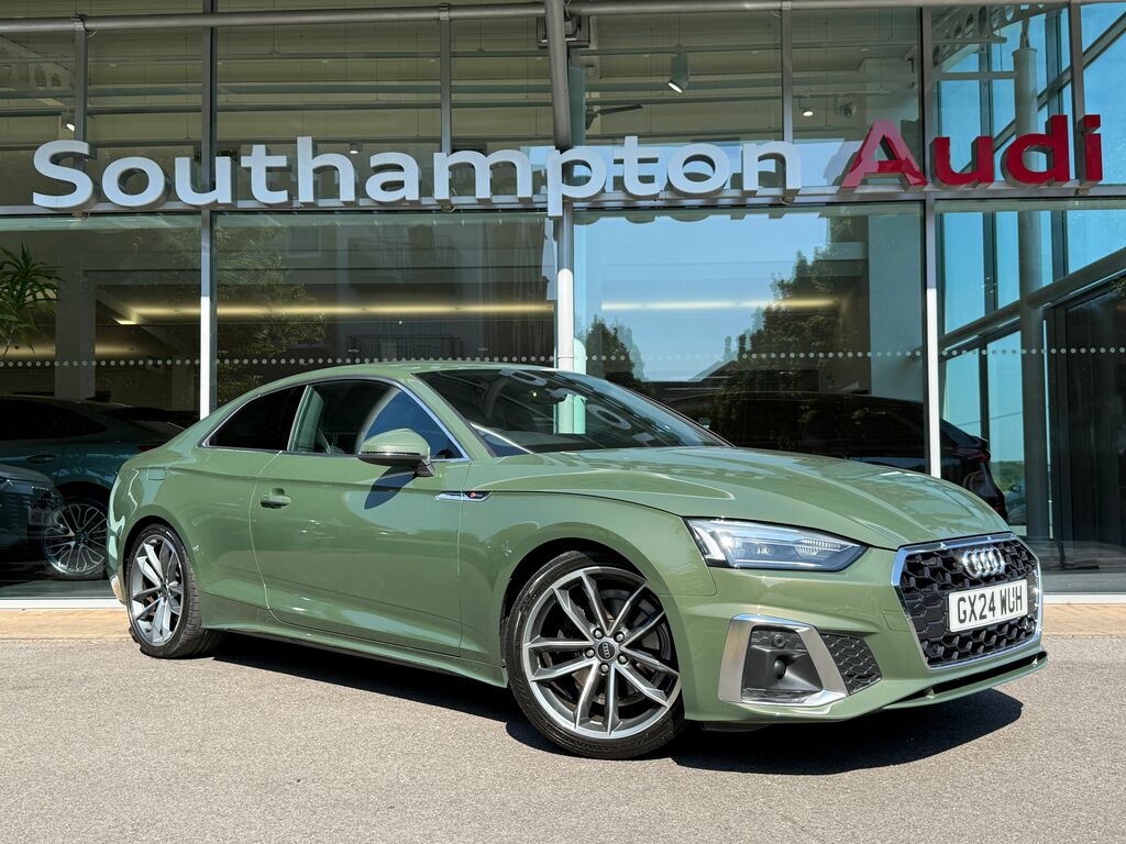 Audi A5 S Line Green