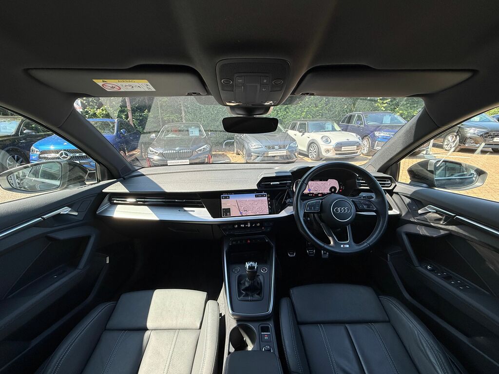 Audi A3 S Line GY23VYG Black #3