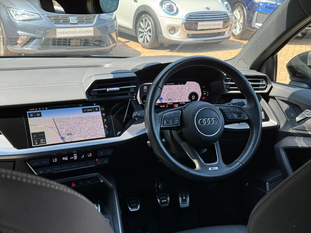 Audi A3 S Line GY23VYG Black #6