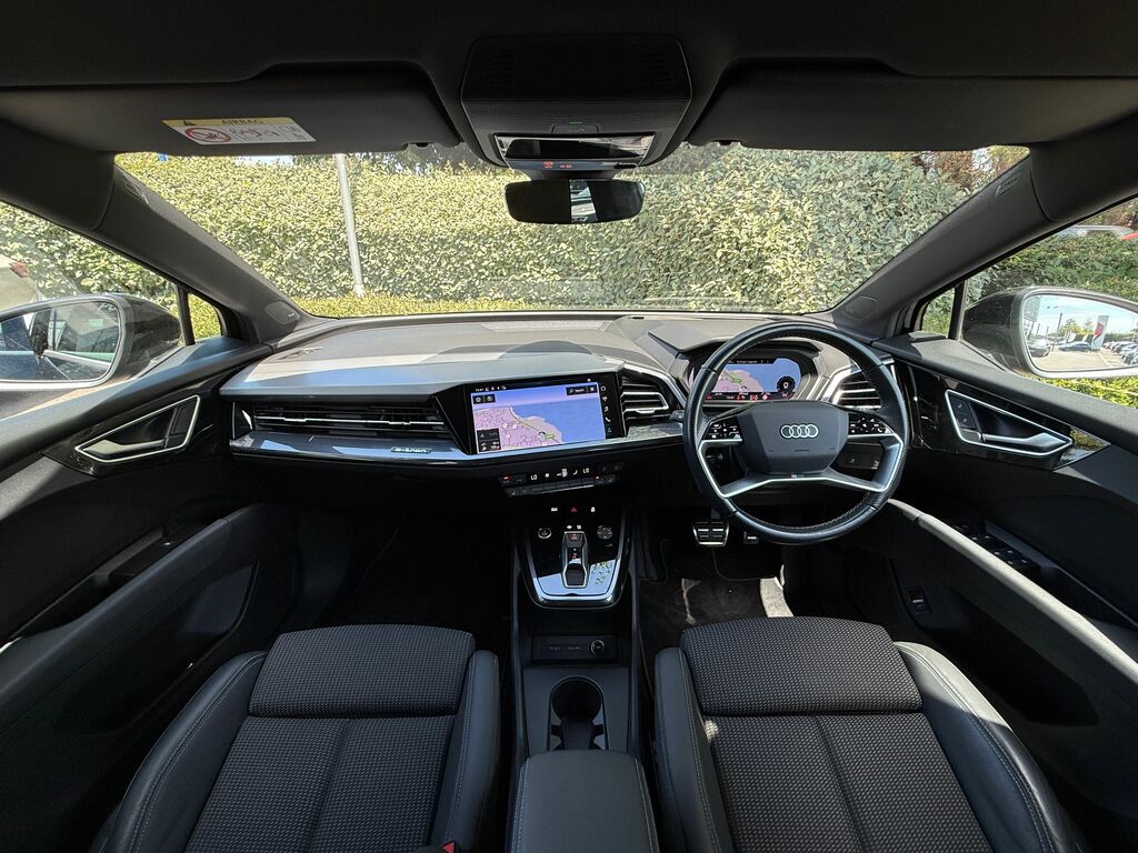 Audi Q4 E Tron S Line AY23XGJ Black #5