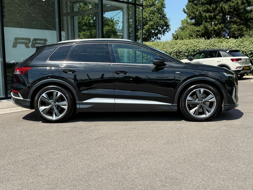 Audi Q4 E Tron S Line AY23XGJ Black #2