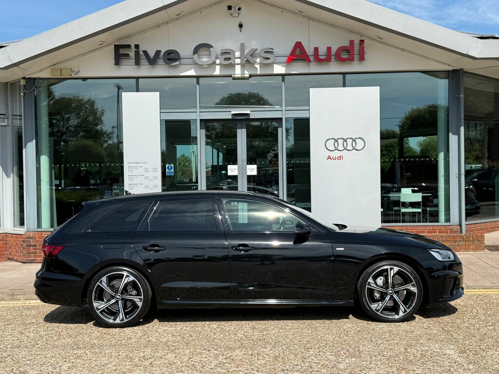 Audi A4 Black Edition YK23JFS Black #2