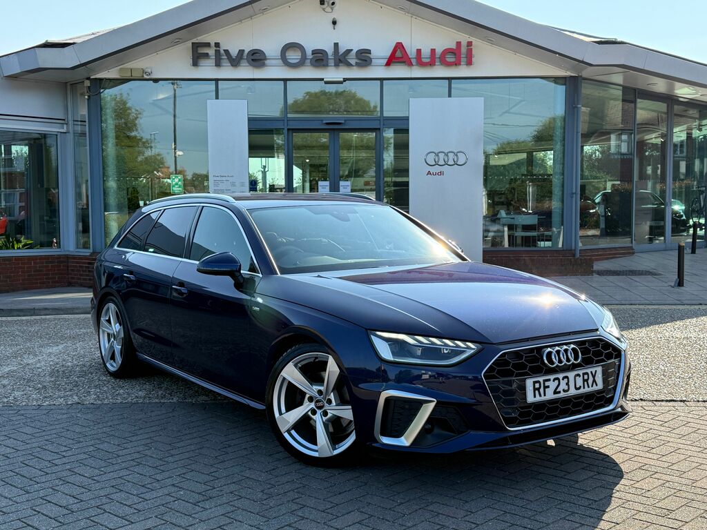 Audi A4 S Line RF23CRX Blue