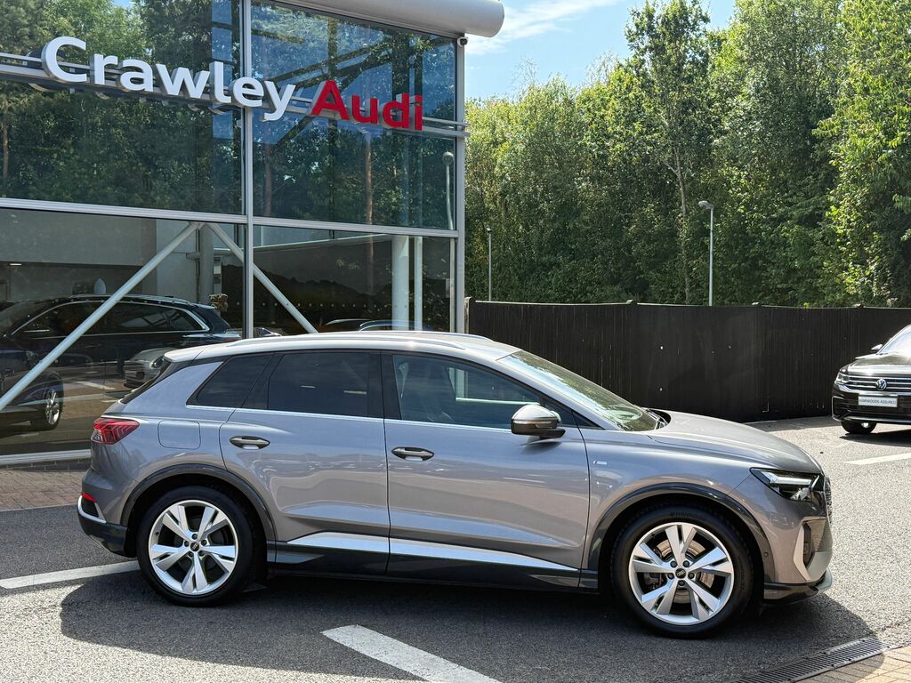 Audi Q4 E Tron S Line YT23FFK Grey #2
