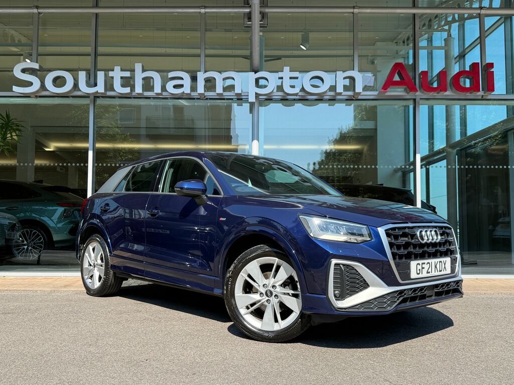 Audi Q2 S Line Blue