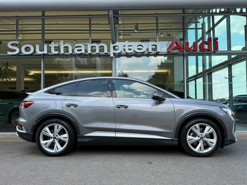 Audi Q4 E Tron S Line NJ23HHD Grey #4