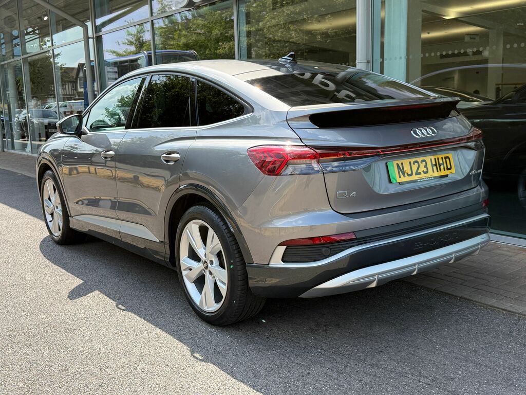 Audi Q4 E Tron S Line NJ23HHD Grey #3