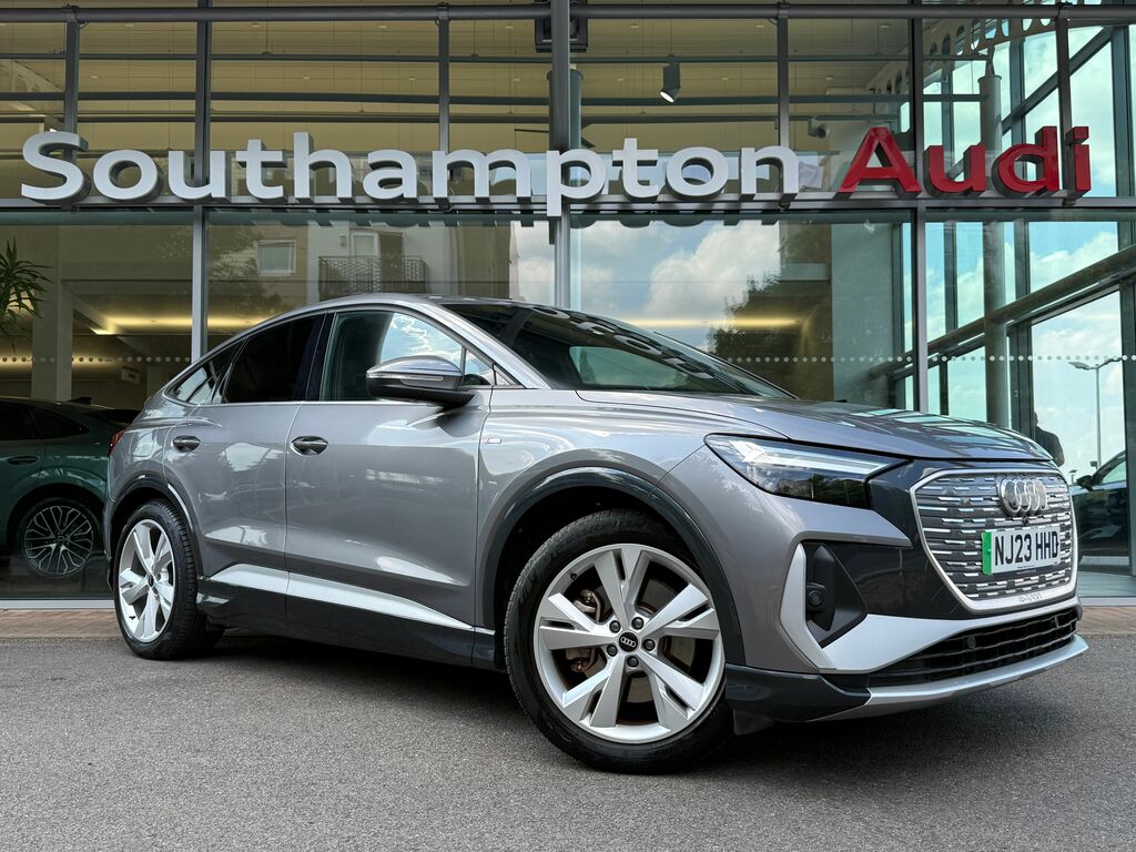 Audi Q4 E Tron S Line Grey