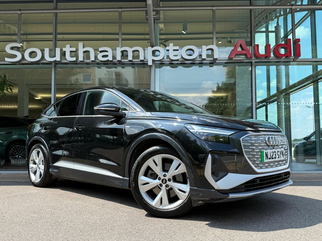 Audi Q4 E Tron S Line Black