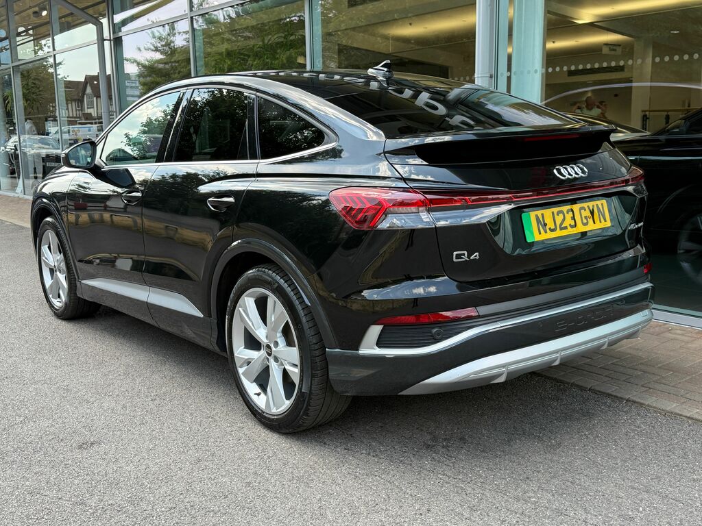 Audi Q4 E Tron S Line NJ23GYN Black #3