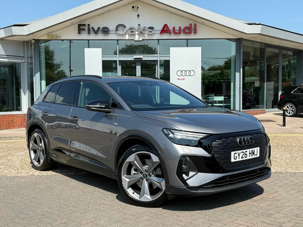 Audi Q4 E Tron Black Edition Black