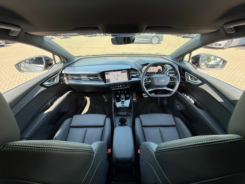 Audi Q4 E Tron Black Edition Black #3