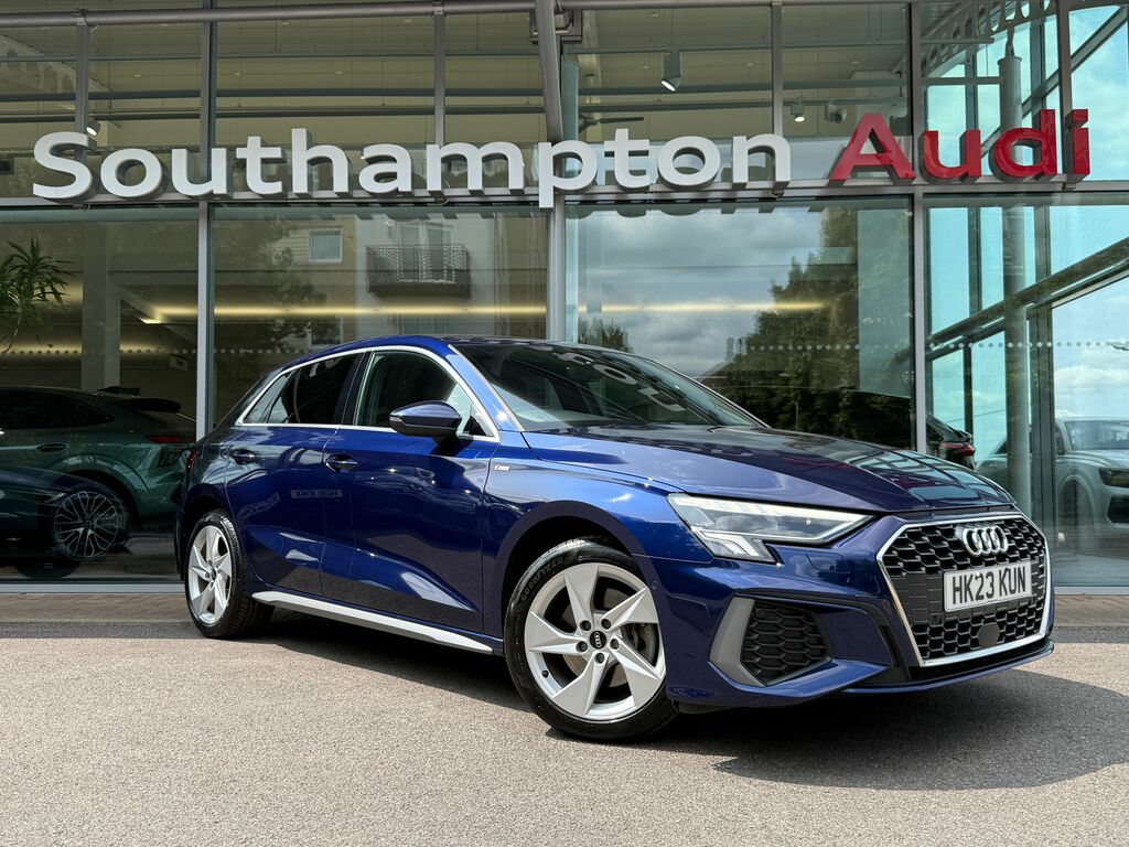 Audi A3 S Line Blue