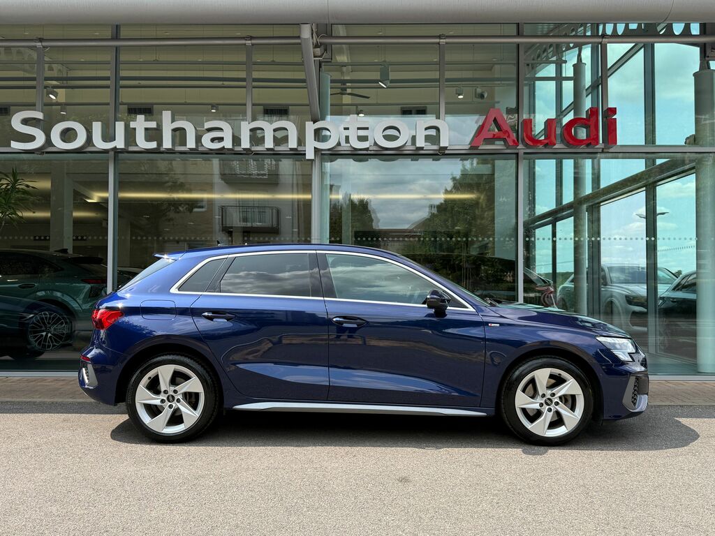 Audi A3 S Line Blue #4