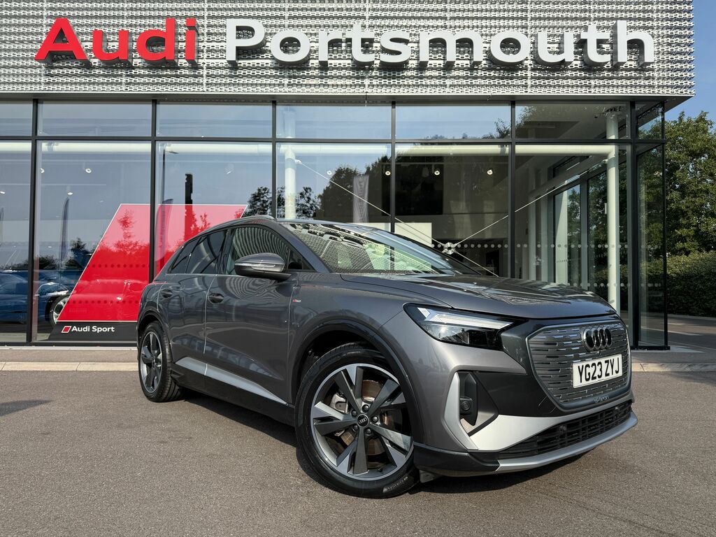 Audi Q4 E Tron S Line Grey