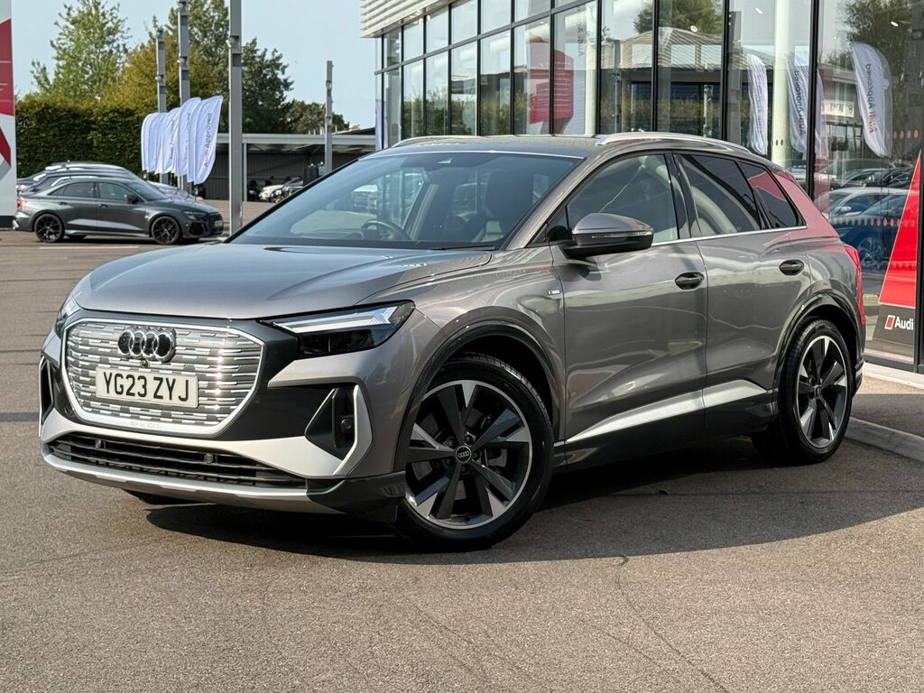 Audi Q4 E Tron S Line Grey #6