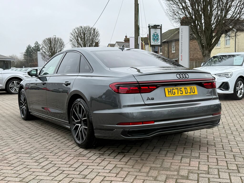 Audi A8 Black Edition 50 Tdi Quattro 286 Ps Tiptronic Silver #44
