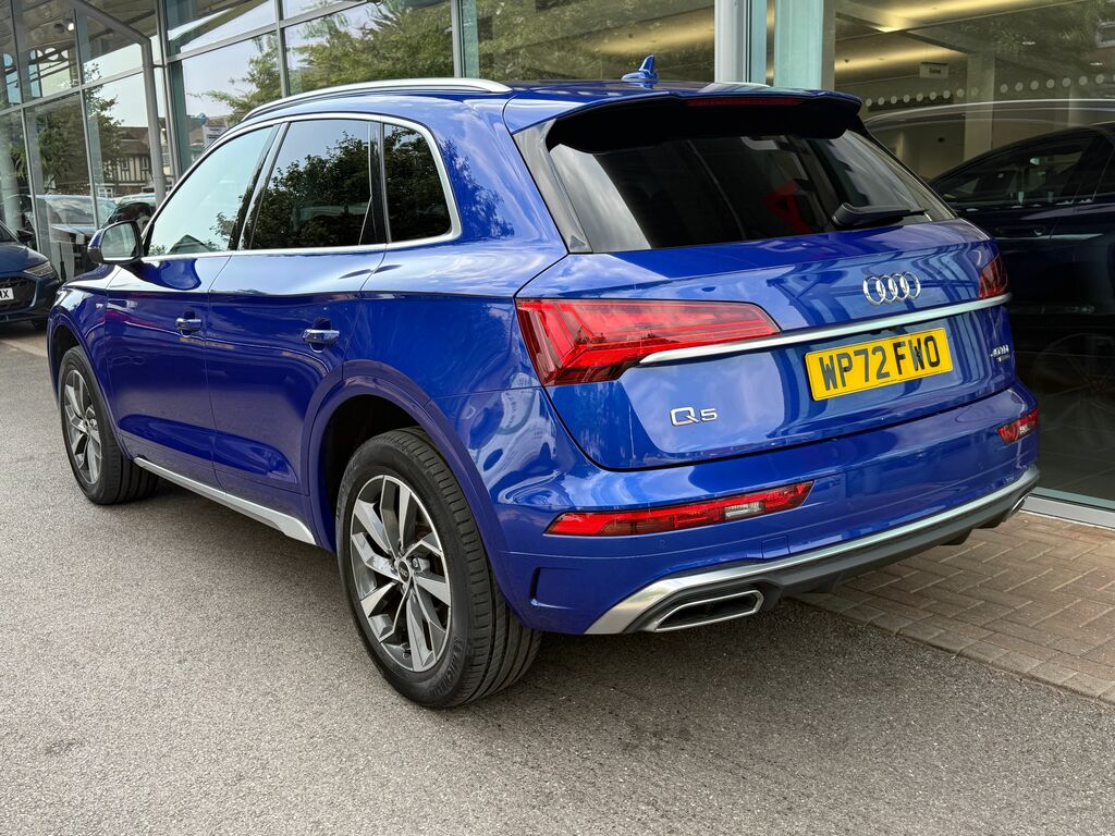 Audi Q5 S Line Blue #3