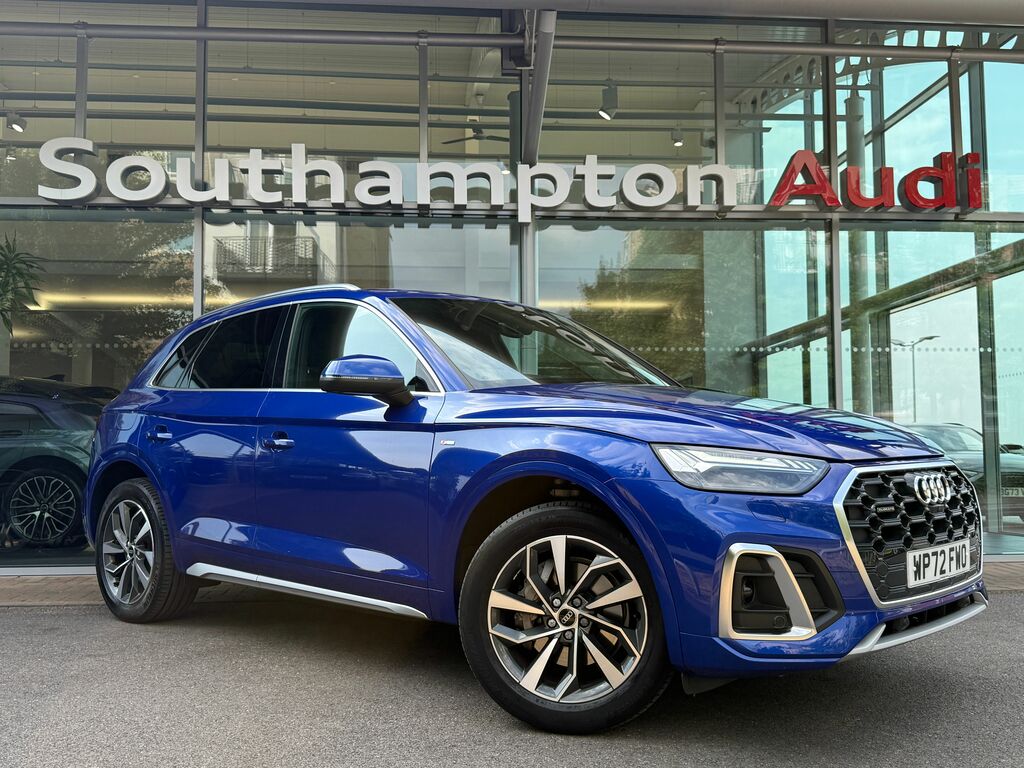 Audi Q5 S Line Blue
