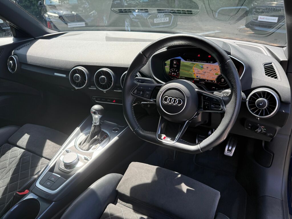 Audi TT Tt S Line Black Edition 45 Tfsi Quattro S-a White #22