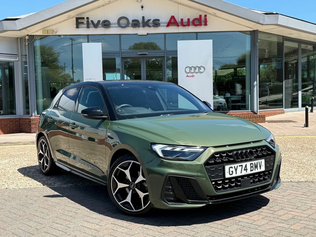 Audi A1 Black Edition Green