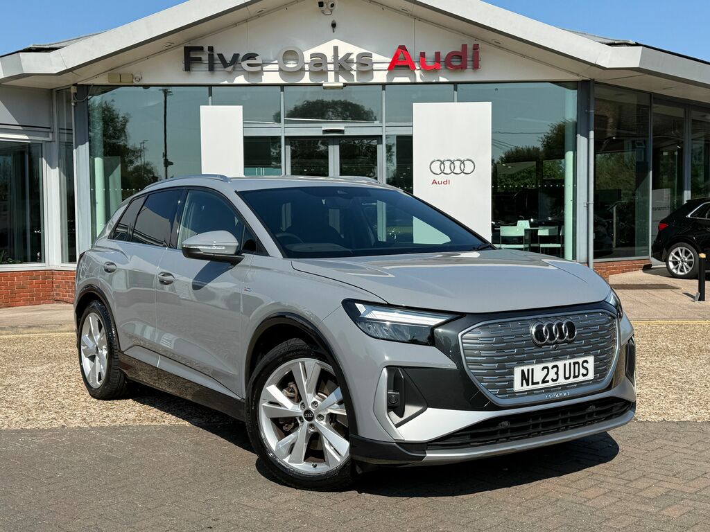 Audi Q4 E Tron S Line Black