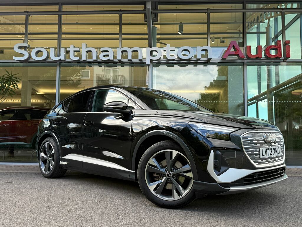 Audi Q4 E Tron S Line Black