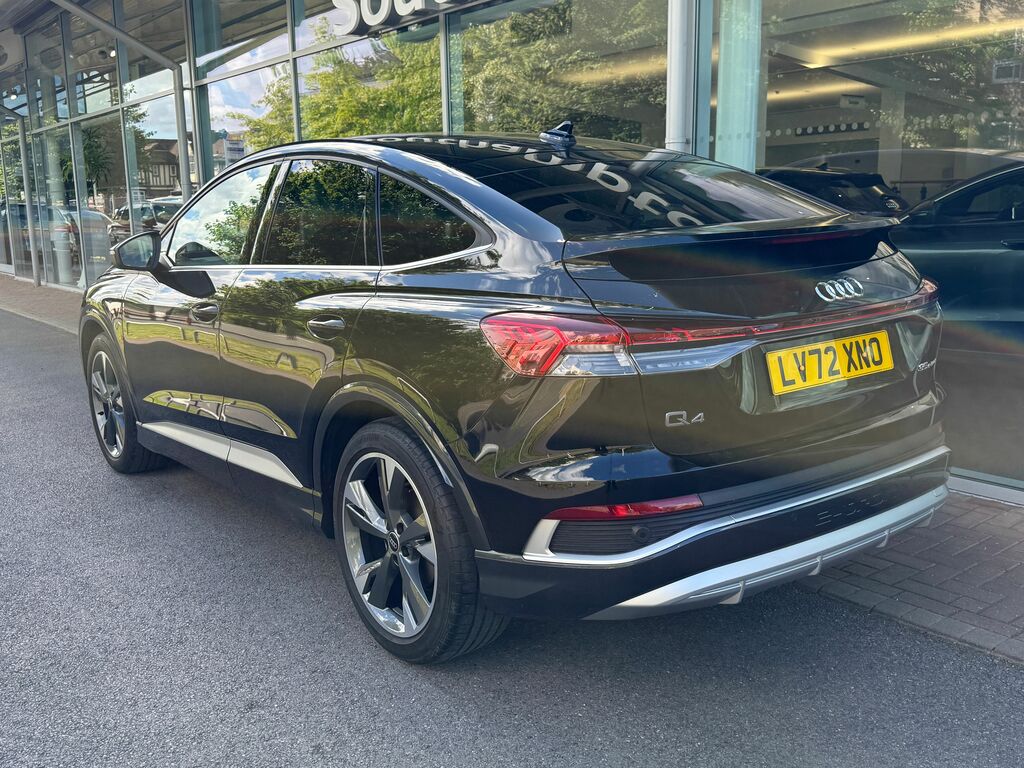 Audi Q4 E Tron S Line Black #3