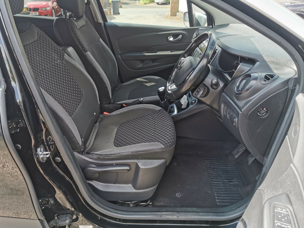 Renault Captur 1.5 Dci Energy Dynamique S Nav Suv Manu HV67WOH Black #6
