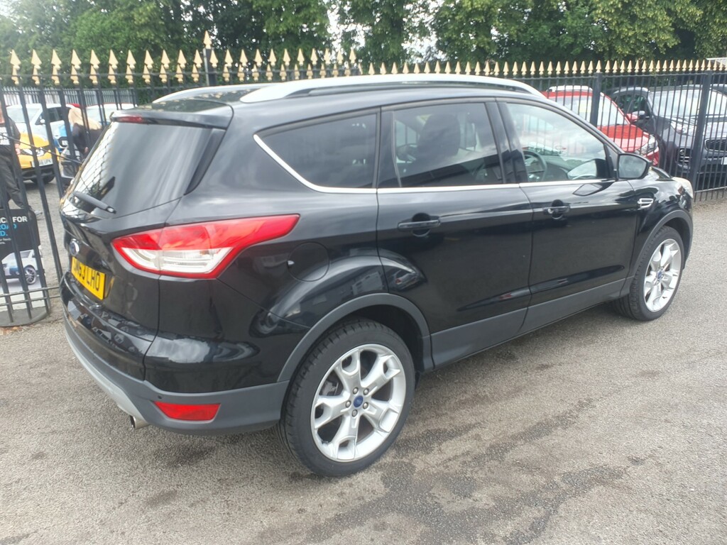 Ford Kuga 2.0 Tdci Titanium X Suv Awd Euro SM63LHO Black #5