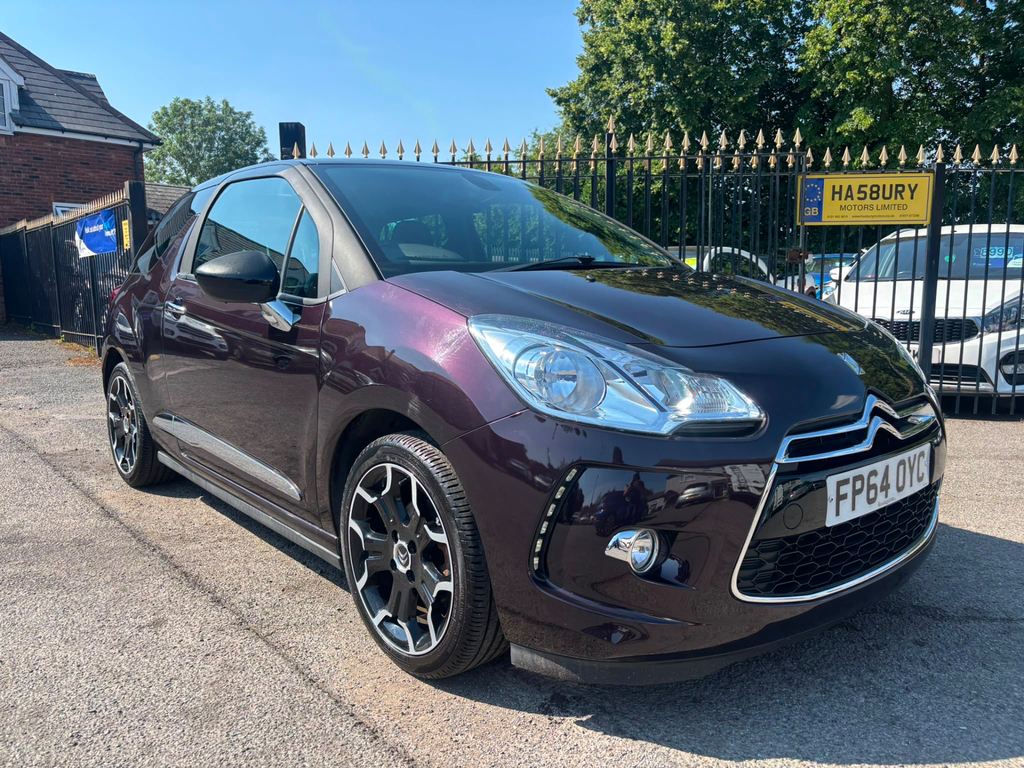 Citroen DS3 1.6 Vti Dstyle Plus Hatchback Euro Purple