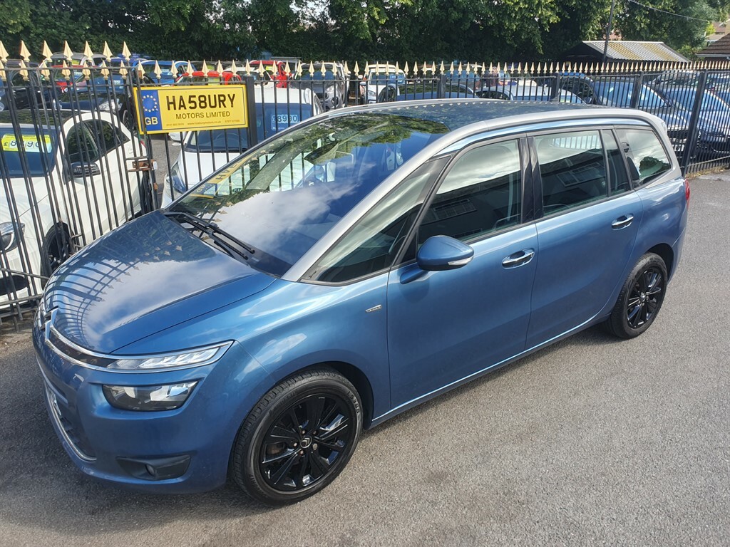 Citroen Grand C4 Picasso 2.0 Bluehdi Exclusive Mpv Euro 6 Blue #3