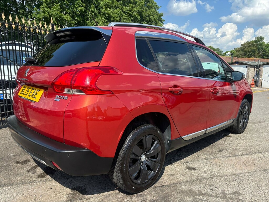 Peugeot 2008 1.6 E-hdi Allure Suv Egc Euro 5 Ss Red #5