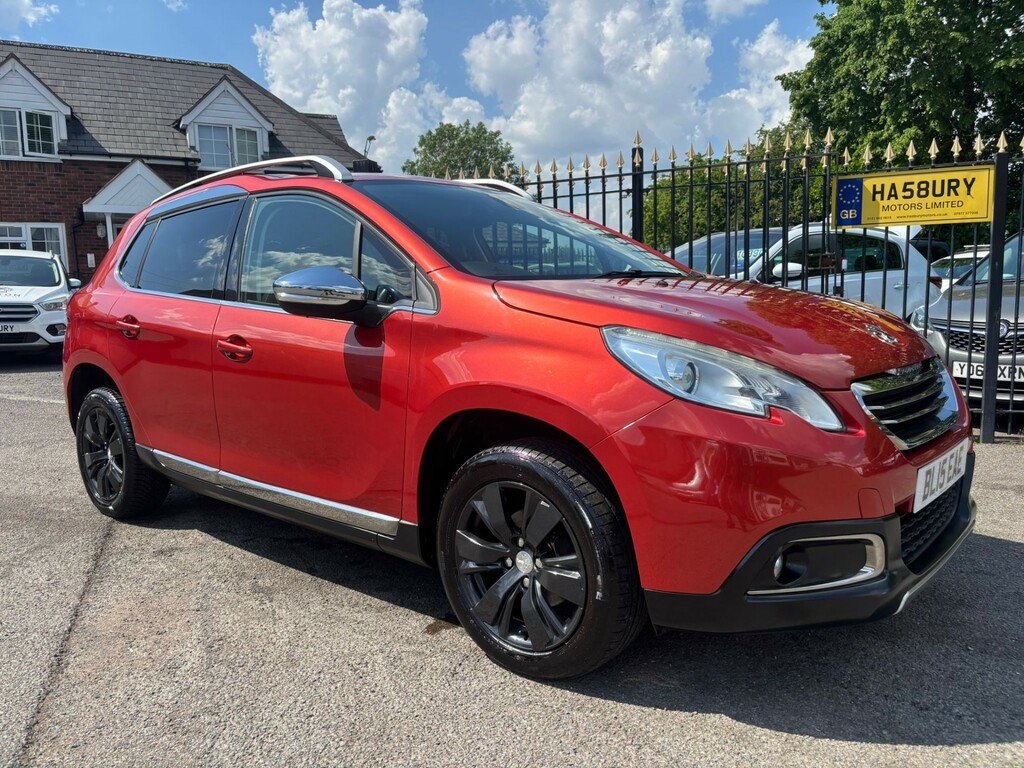 Peugeot 2008 1.6 E-hdi Allure Suv Egc Euro 5 Ss Red