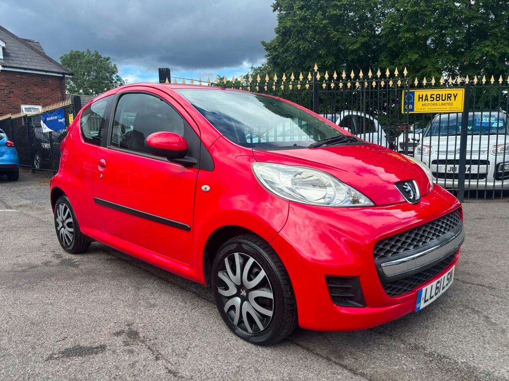 Peugeot 107 1.0 12V Urban Hatchback 2 Tronic Euro 5 Red