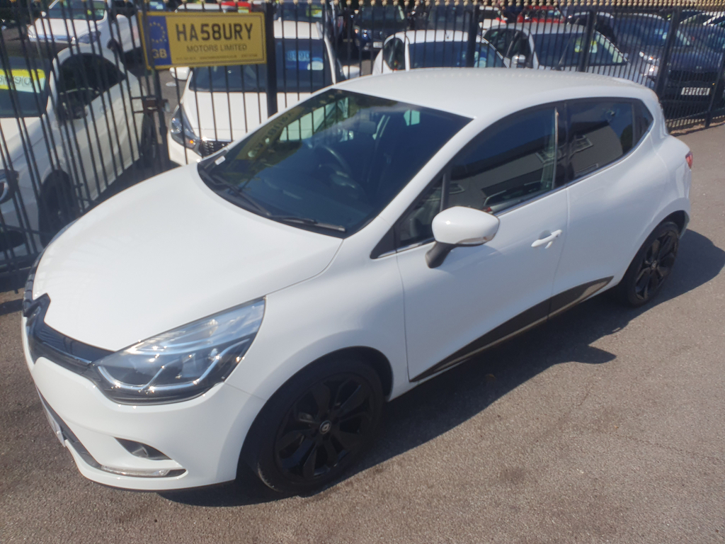 Renault Clio 0.9 Tce Iconic Hatchback Euro 6 BD19MLJ White #2