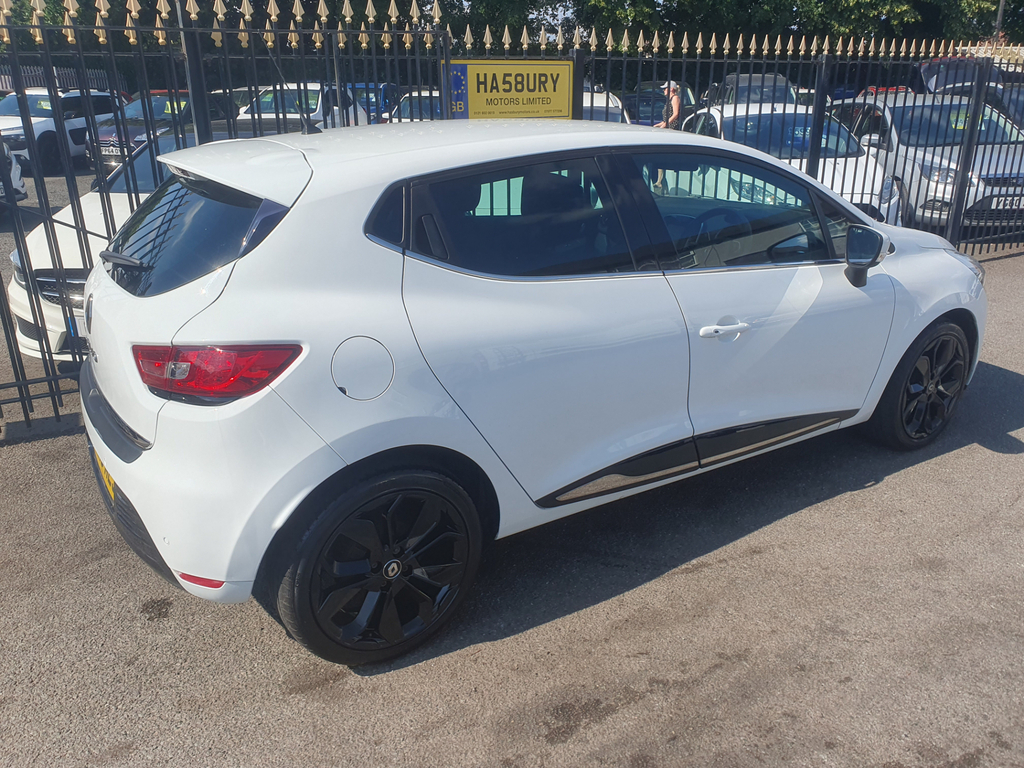 Renault Clio 0.9 Tce Iconic Hatchback Euro 6 BD19MLJ White #4