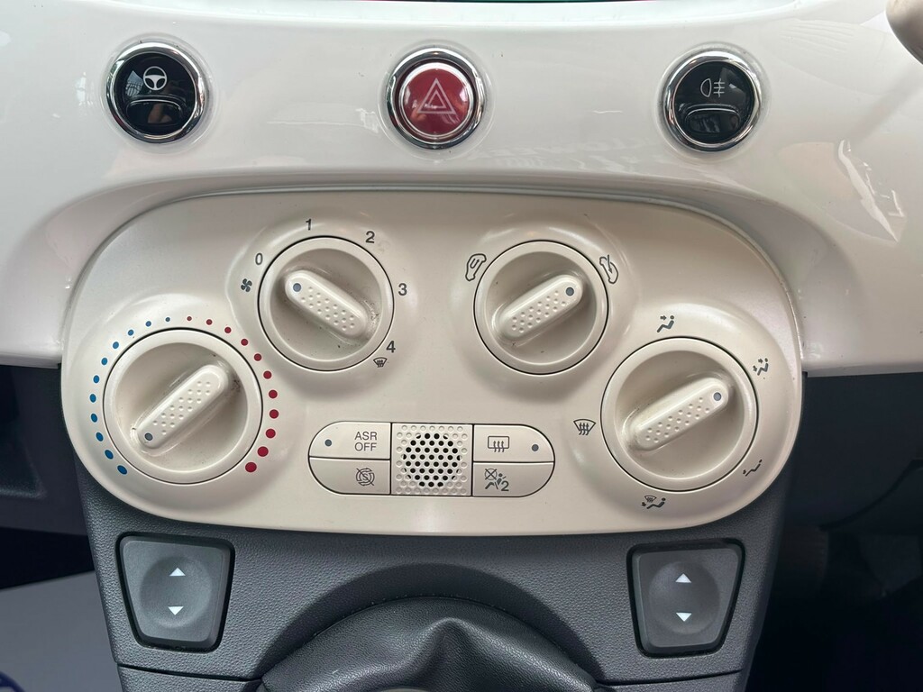 Fiat 500 1.2 Pop Hatchback Euro 6 Ss White #4