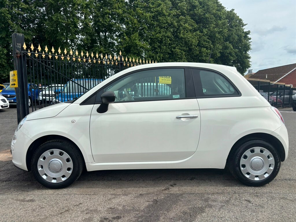 Fiat 500 Hatchback 0.9 Twinair Lounge Euro 6 Ss 201 White #16