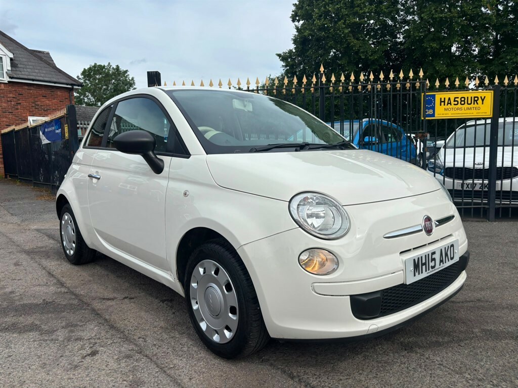 Fiat 500 1.2 Pop Hatchback Euro 6 Ss White