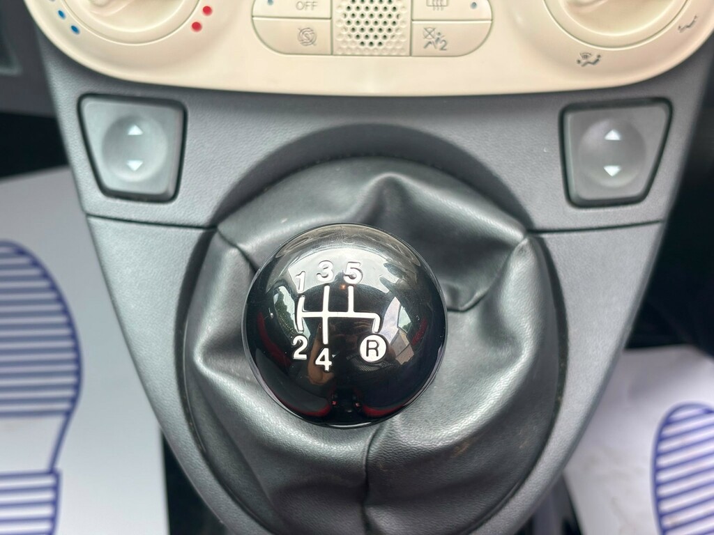 Fiat 500 1.2 Pop Hatchback Euro 6 Ss White #3