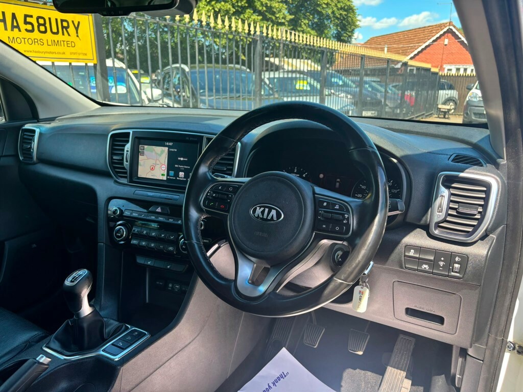 Kia Sportage 1.6 T-gdi Gt-line Suv Awd Euro 6 White #2