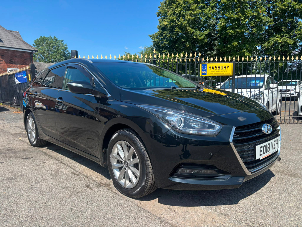 Hyundai I40 1.7 Crdi Blue Drive Se Nav Tourer Manua Black